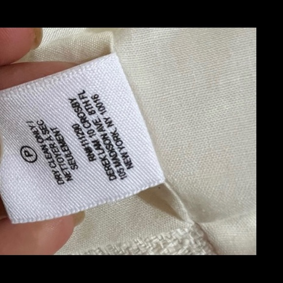 Derek Lam 10 Crosby Asymmetrical Fringe Blazer. Size 4 - Picture 8 of 13